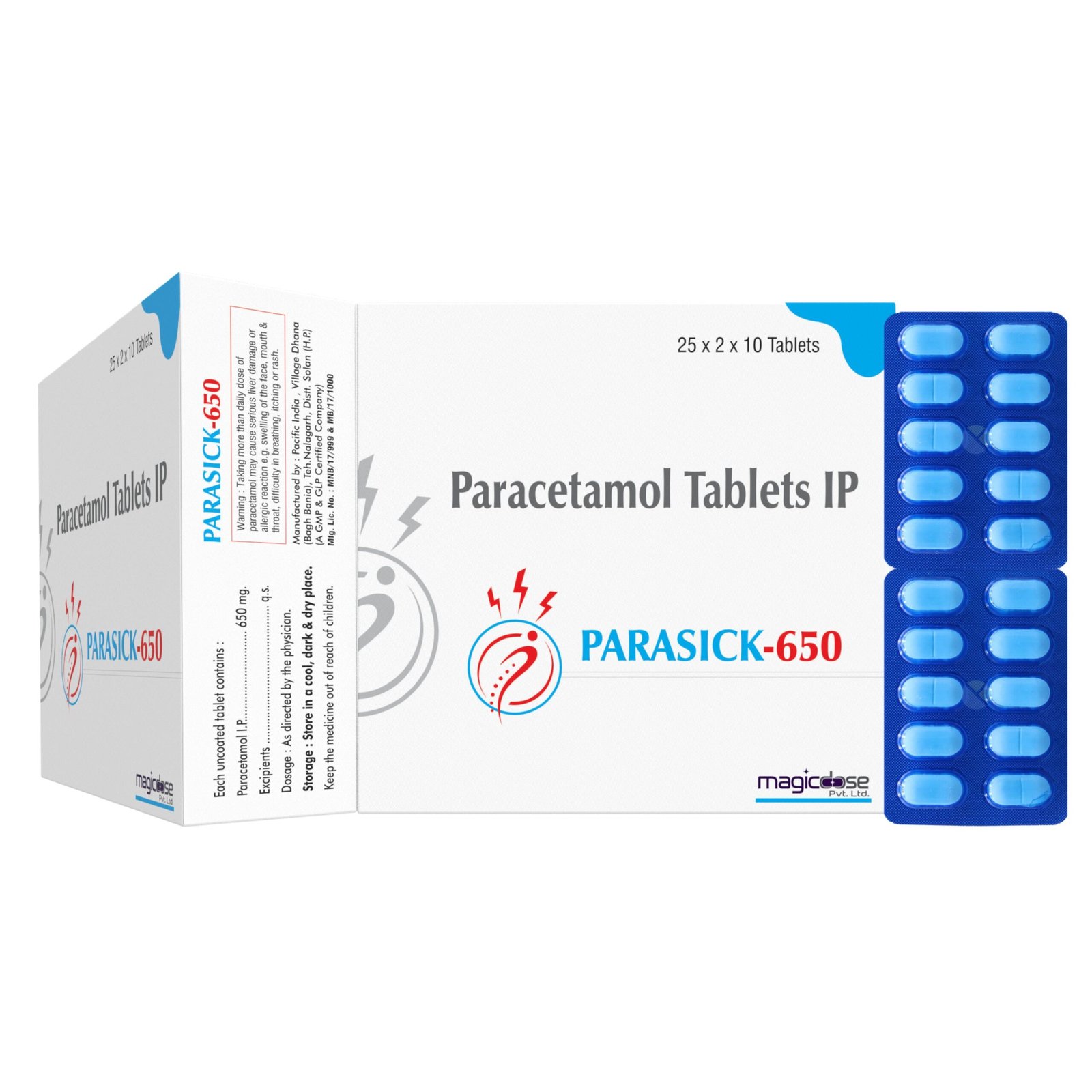 PARASICK 650 TAB