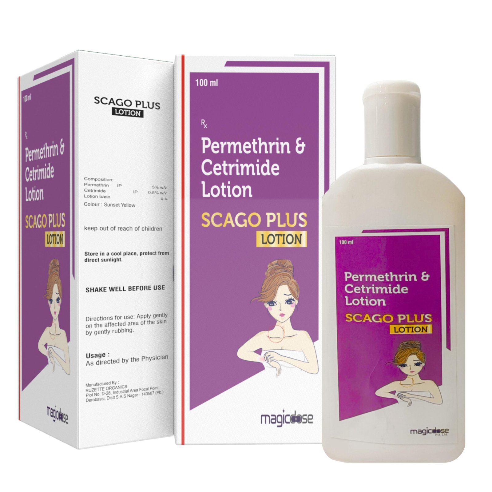 SCAGO PLUS LOTION