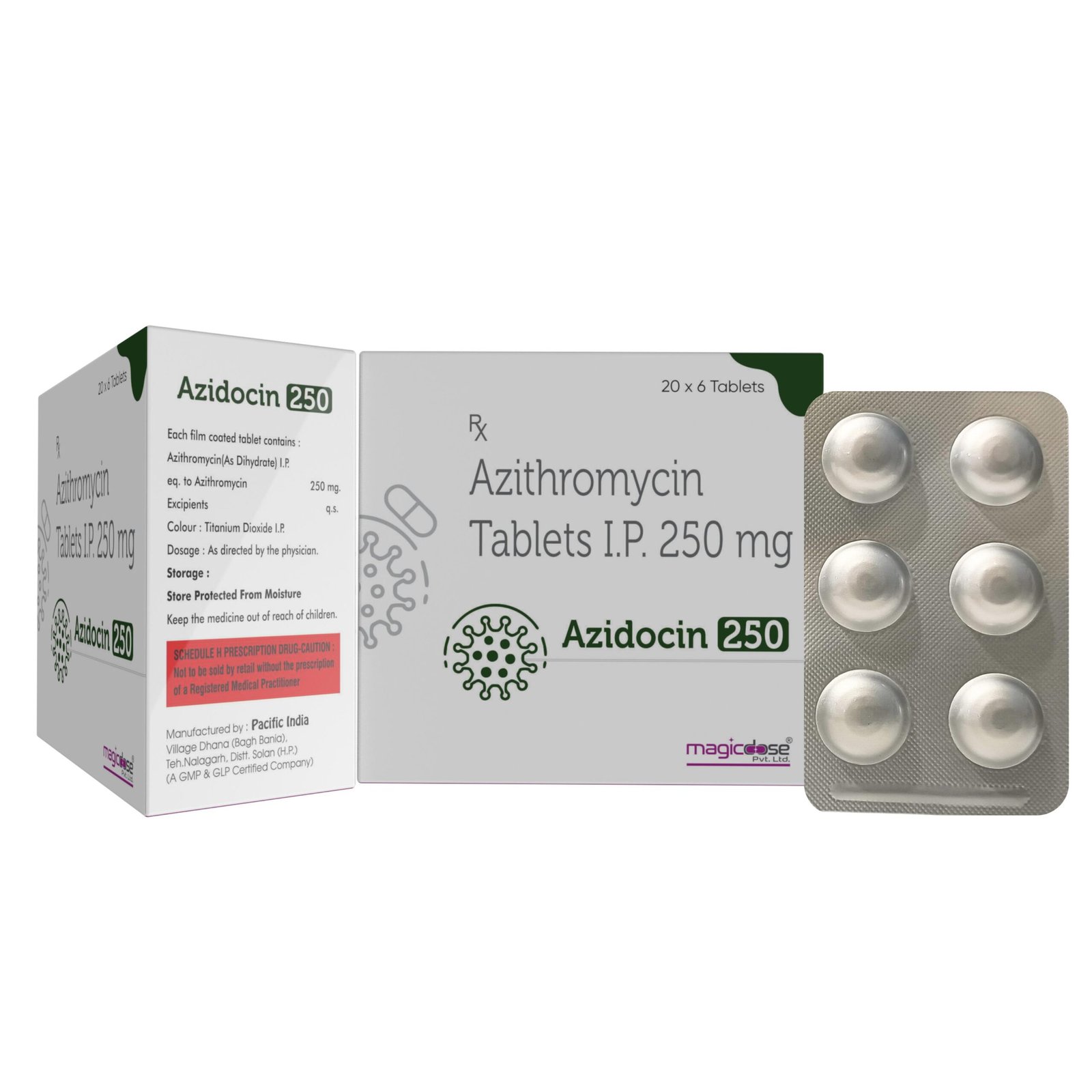 AZIDOCIN-250 TAB