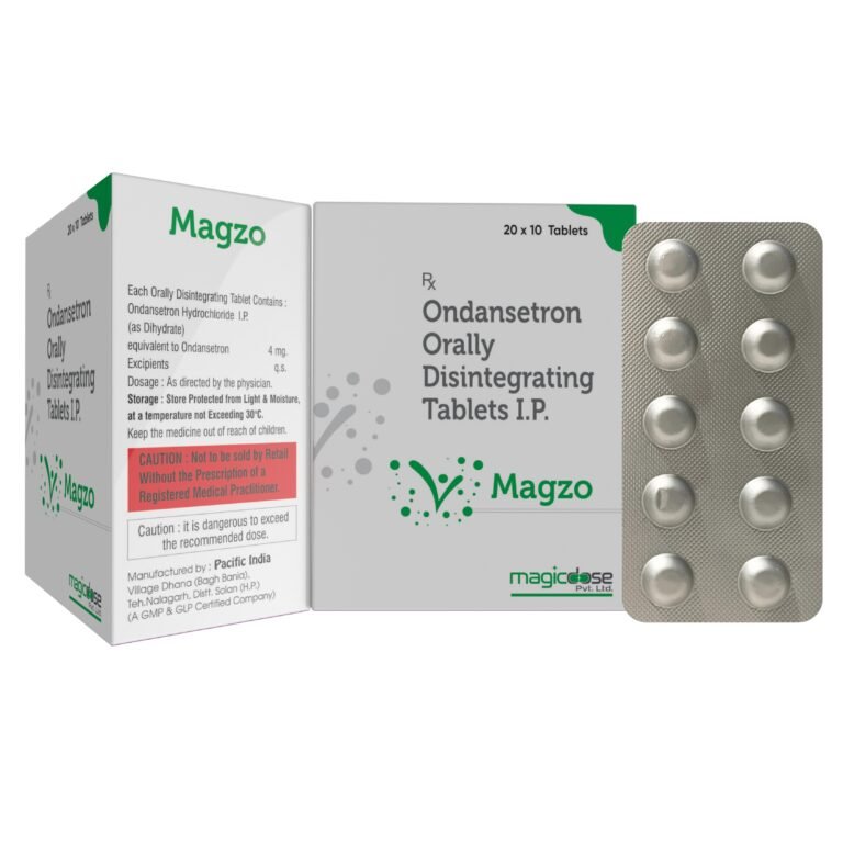 Magzo Tablet | Ondansetron 4mg Orally Disintegrating Tablets