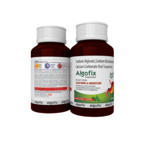 ALGOFIX Suspension | Sodium Alginate & Antacid Oral Suspension