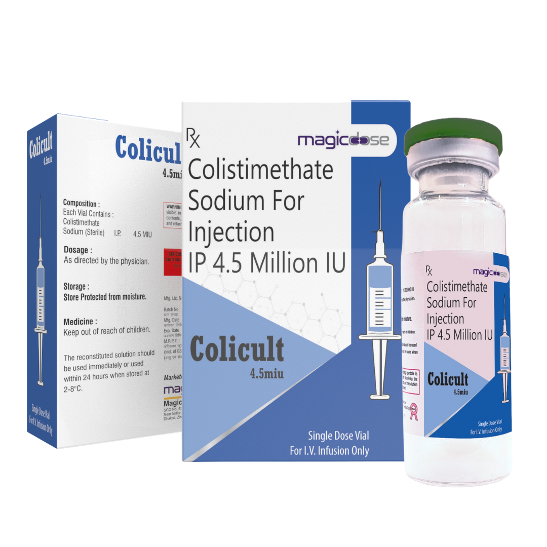 COLICULT-4.5 MG Injection | Colistin 4.5 mg Antibiotic