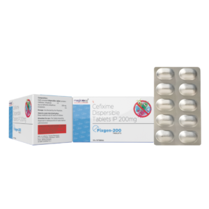 FIXGEN-200 Tablet | Cefixime 200 mg Dispersible Tablet