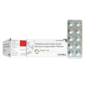 FIXGEN-LB Tablet | Cefixime + Lactic Acid Bacillus