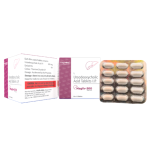 MAGLIV-300 TAB | Ursodeoxycholic Acid 300 mg Tablets