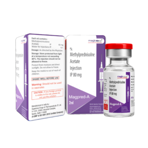 MAGPRED-A Injection | Methylprednisolone Acetate 80 mg
