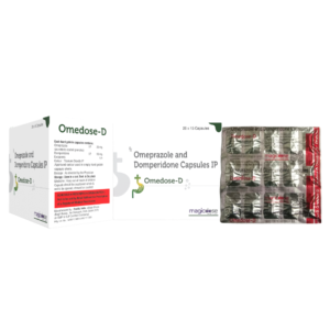 OMEDOSE-D Capsule | Omeprazole 20 mg + Domperidone 10 mg