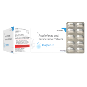 MAGFEN-P TAB | Aceclofenac & Paracetamol Tablets