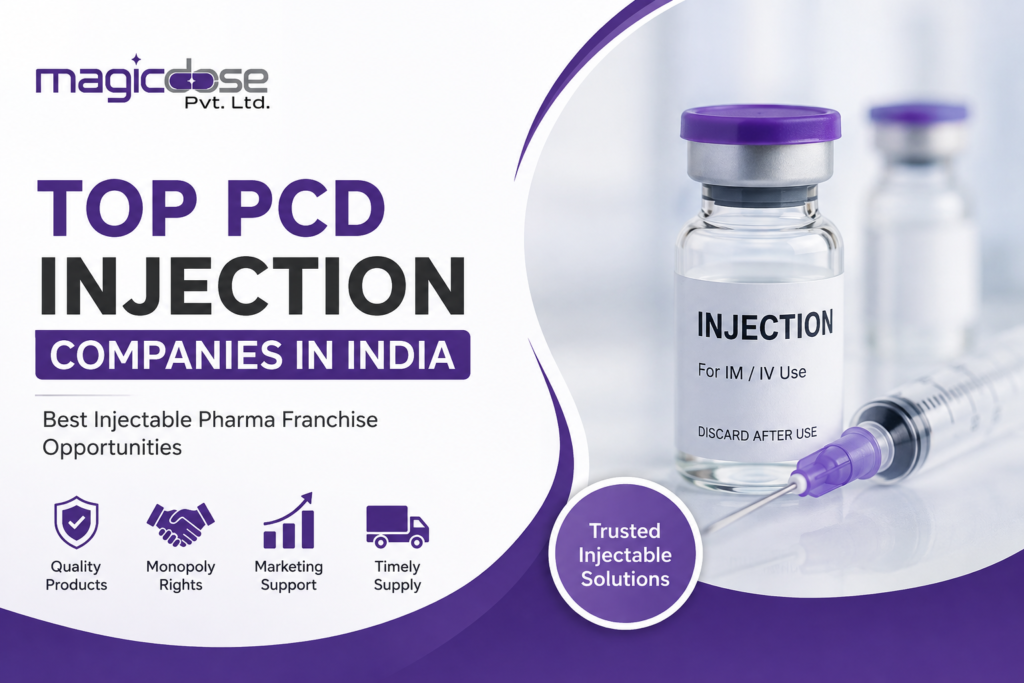 Top PCD Injection Companies in India – Best Injectable Pharma Franchise Opportunities